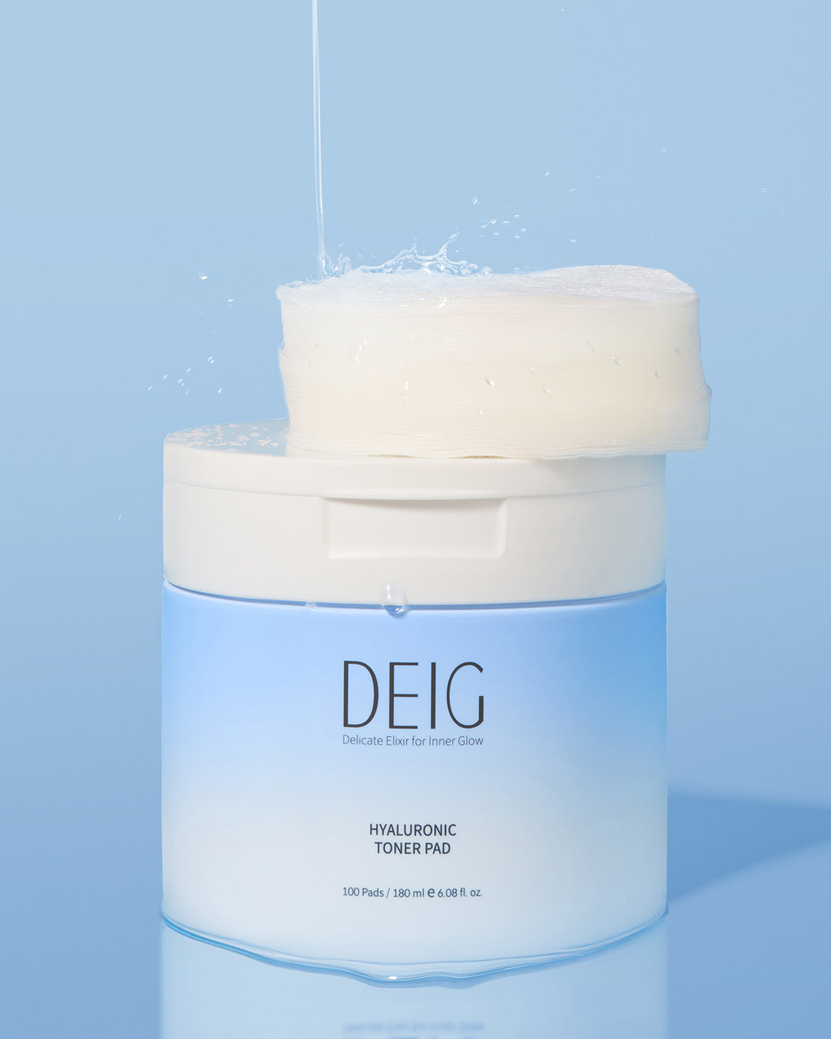 Dischete cu acid hialuronic 100 buc/180 ml Deig